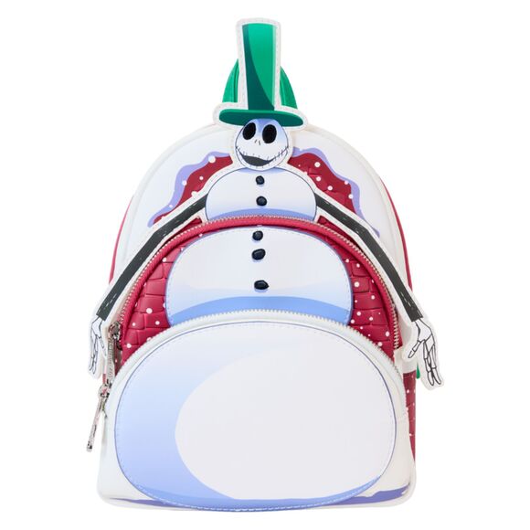 Disney Loungefly Nightmare Before Christmas Snowman Jack Mini Backpack